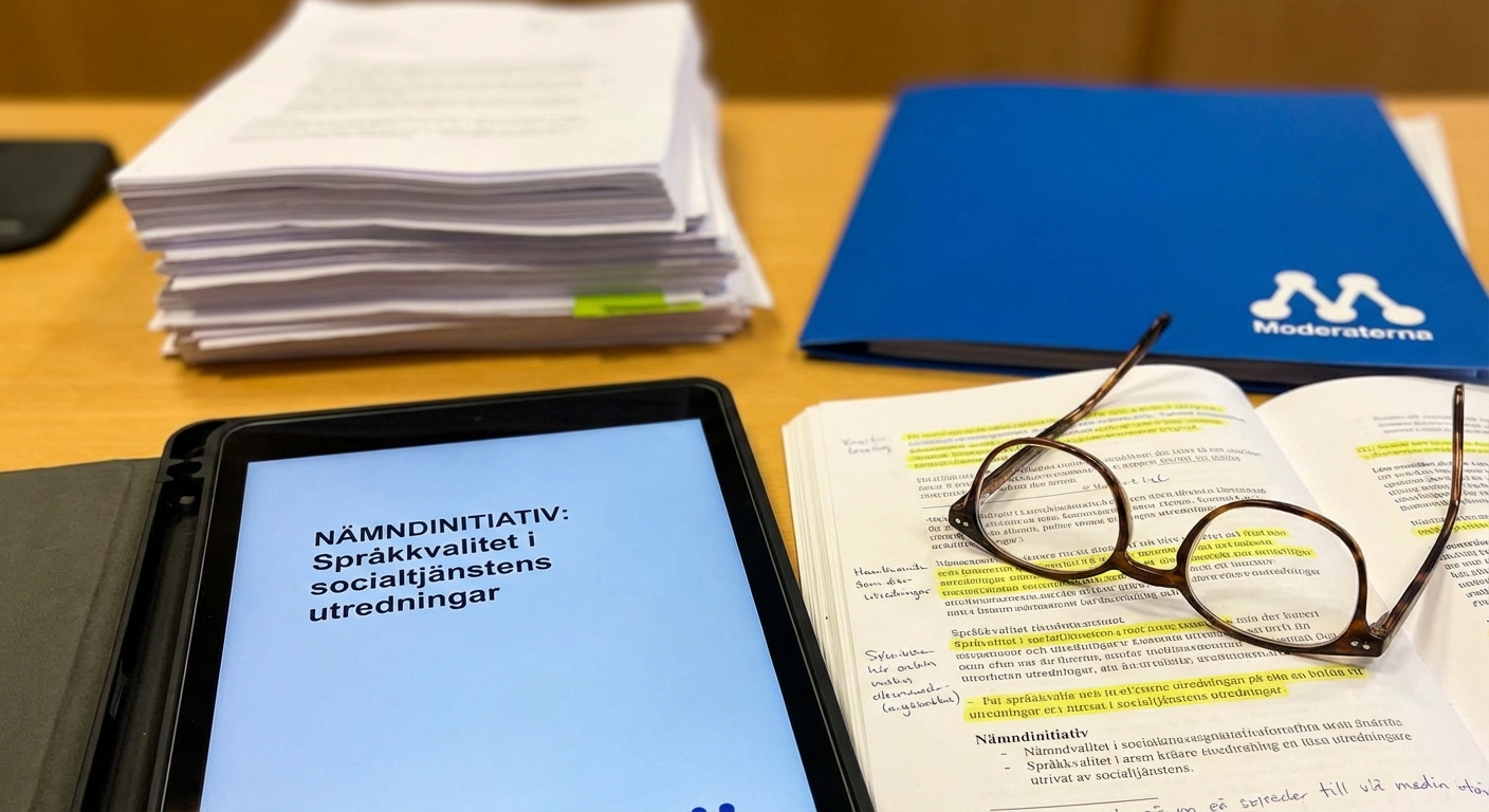 Nämndinitiativ om att förstärka språkbehandlingen i socialtjänstens utredningar