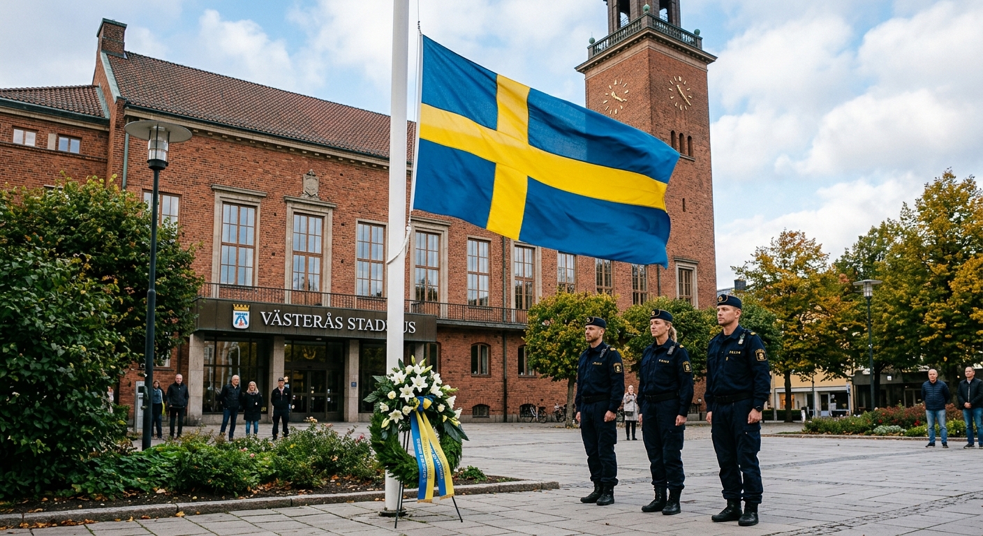 Motion om att flagga under Polisens minnesdag