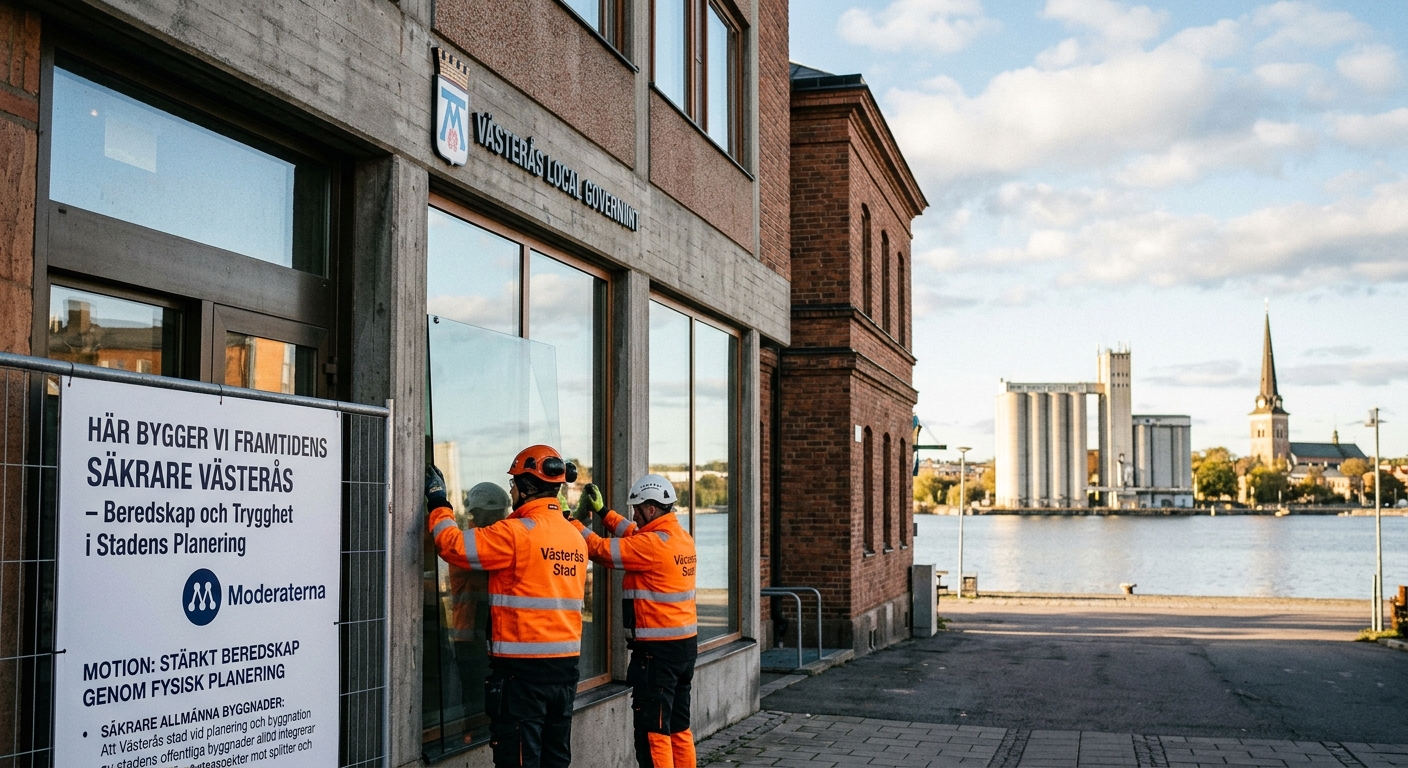 Motion om att planera offentliga byggnader för skydd vid kris och krig