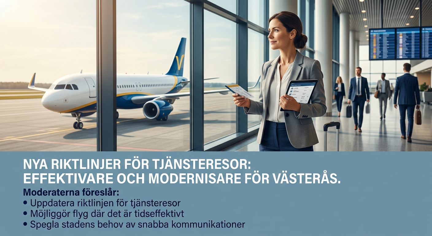 Motion om att göra Västerås stad mer flygvänligt