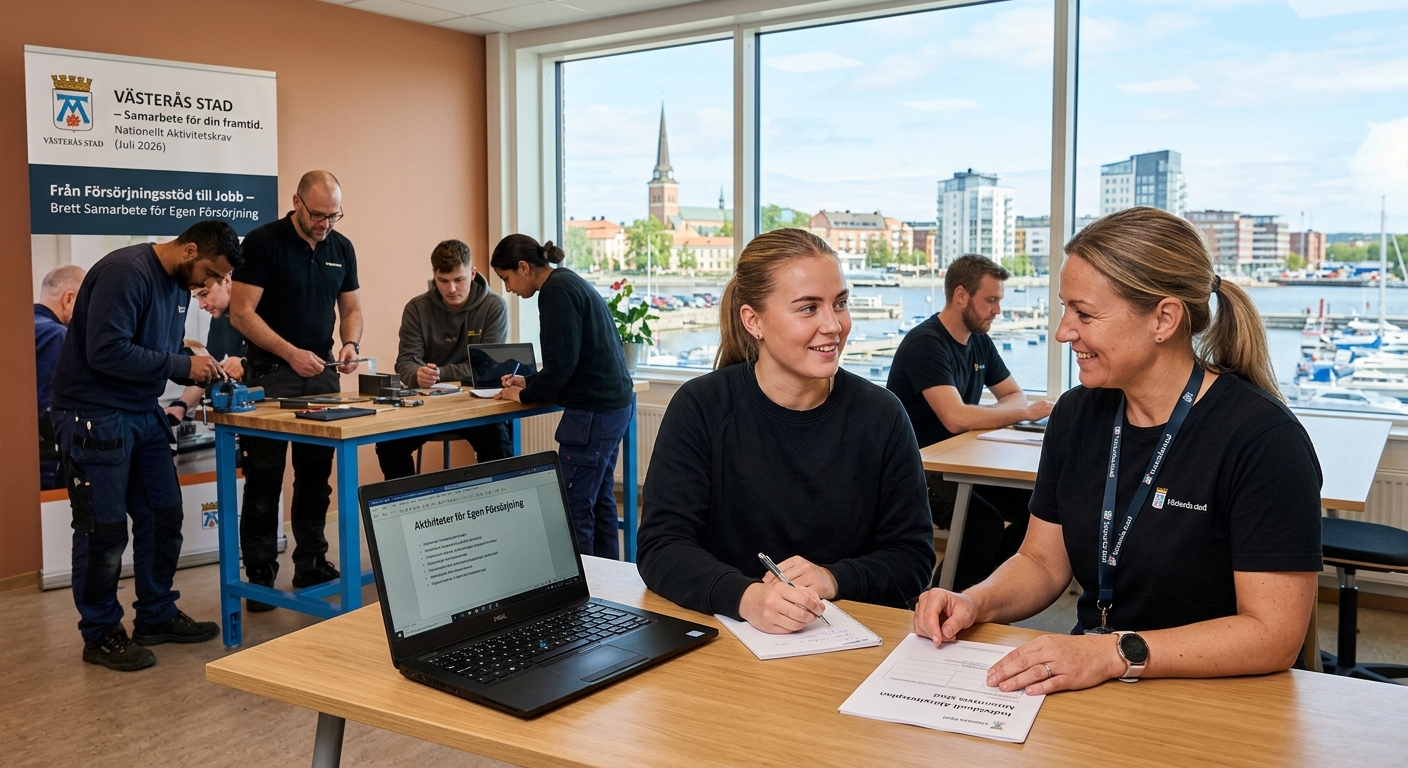 Motion om aktiviteter kopplade till aktivitetskravet inom försörjningsstödet