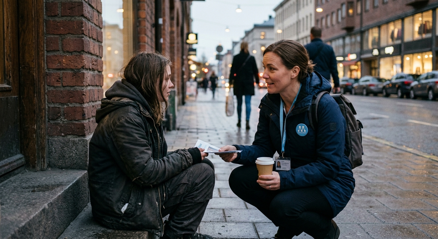 Motion om att tillsätta en uppsökande resurs mot prostitution och människohandel