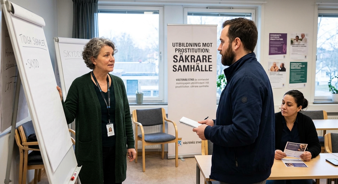 Motion om att stärka stadens arbete mot prostitution
