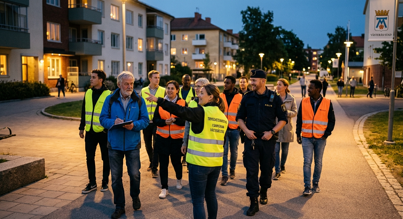 Nämndinitiativ om tryggare stadsdelar i hela Västerås
