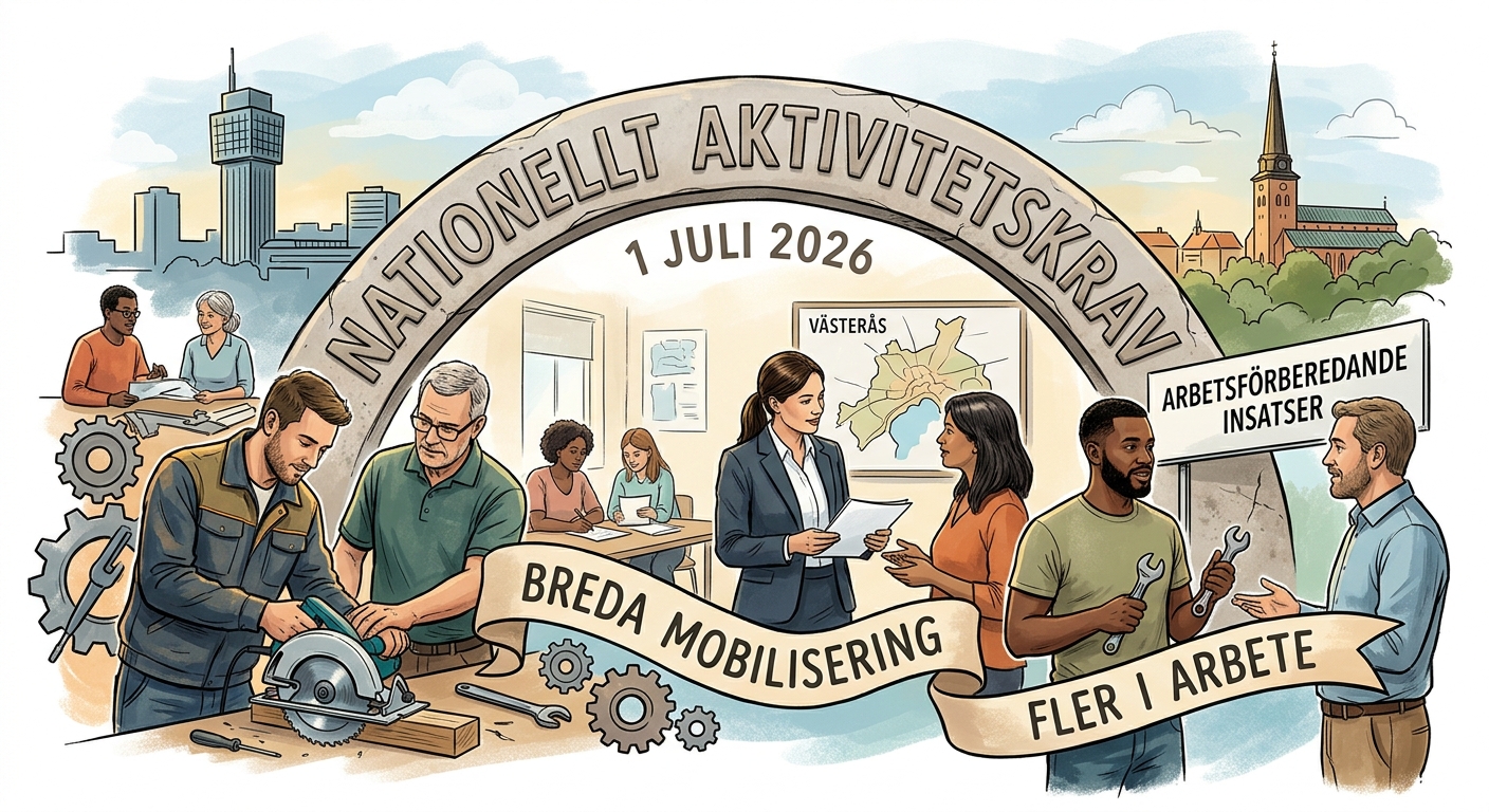 Motion om aktiviteter kopplade till aktivitetskravet inom försörjningsstödet