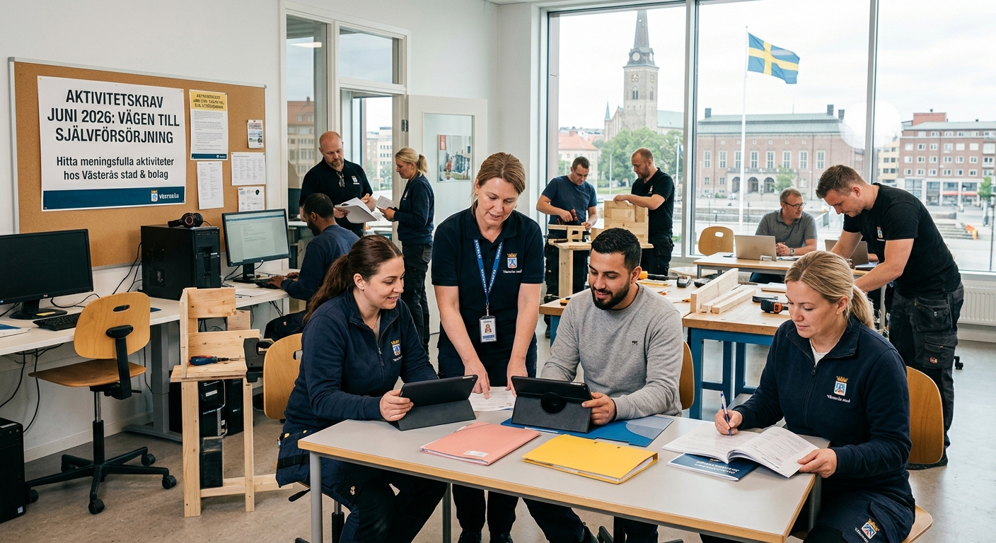 Motion om aktiviteter kopplade till aktivitetskravet inom försörjningsstödet