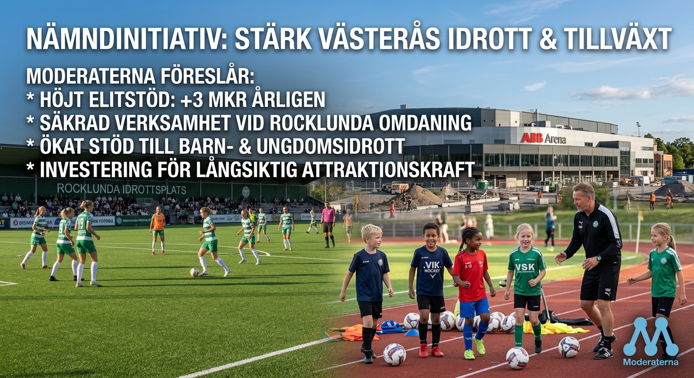 Motion om en satsning på idrotten i Västerås