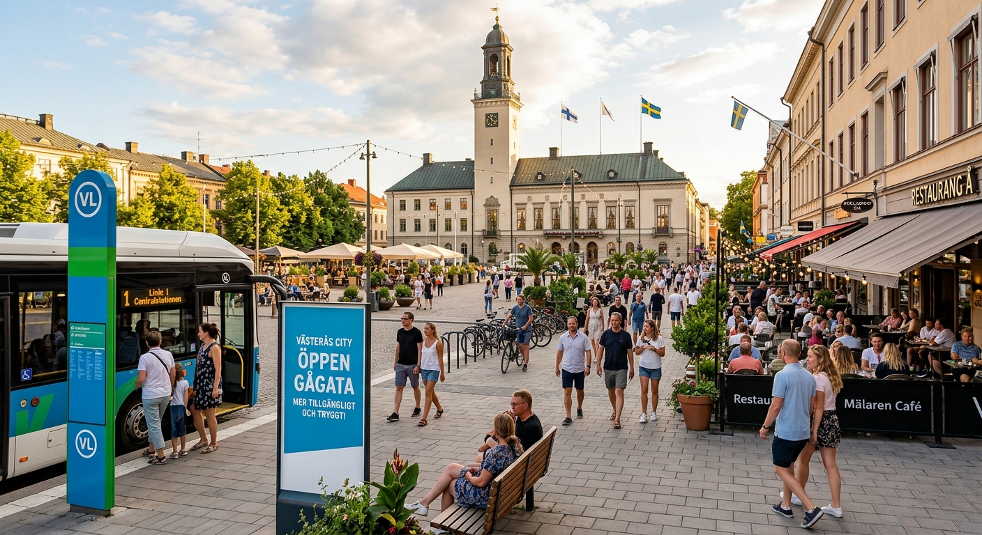 Motion om satsning på Västerås city