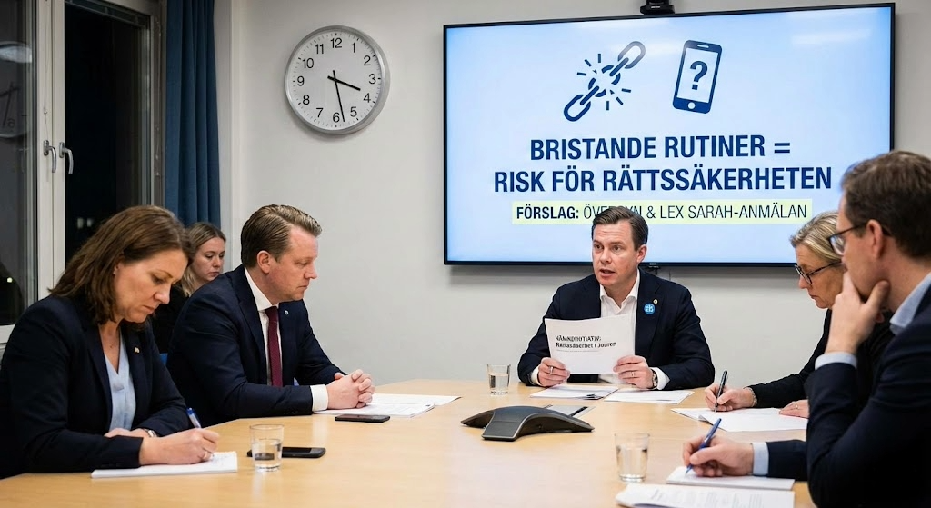 Nämndinitaitv om att säkra rutiner för jourhavande beslutsfattare